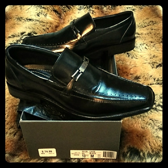 stacy adams buckle shoes
